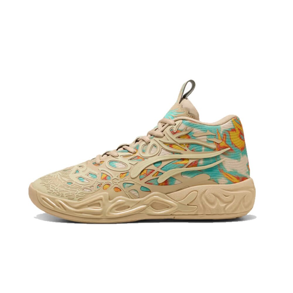 Puma LaMelo Ball MB.04 Light Sand 米棕橘綠 312209-01-圖片-1