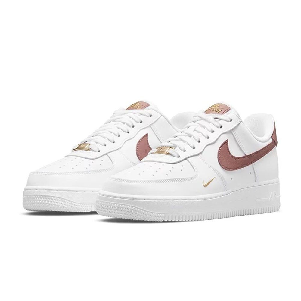3888596890-Nike Air Force 1 白粉 金勾 裸粉 CZ0270-103