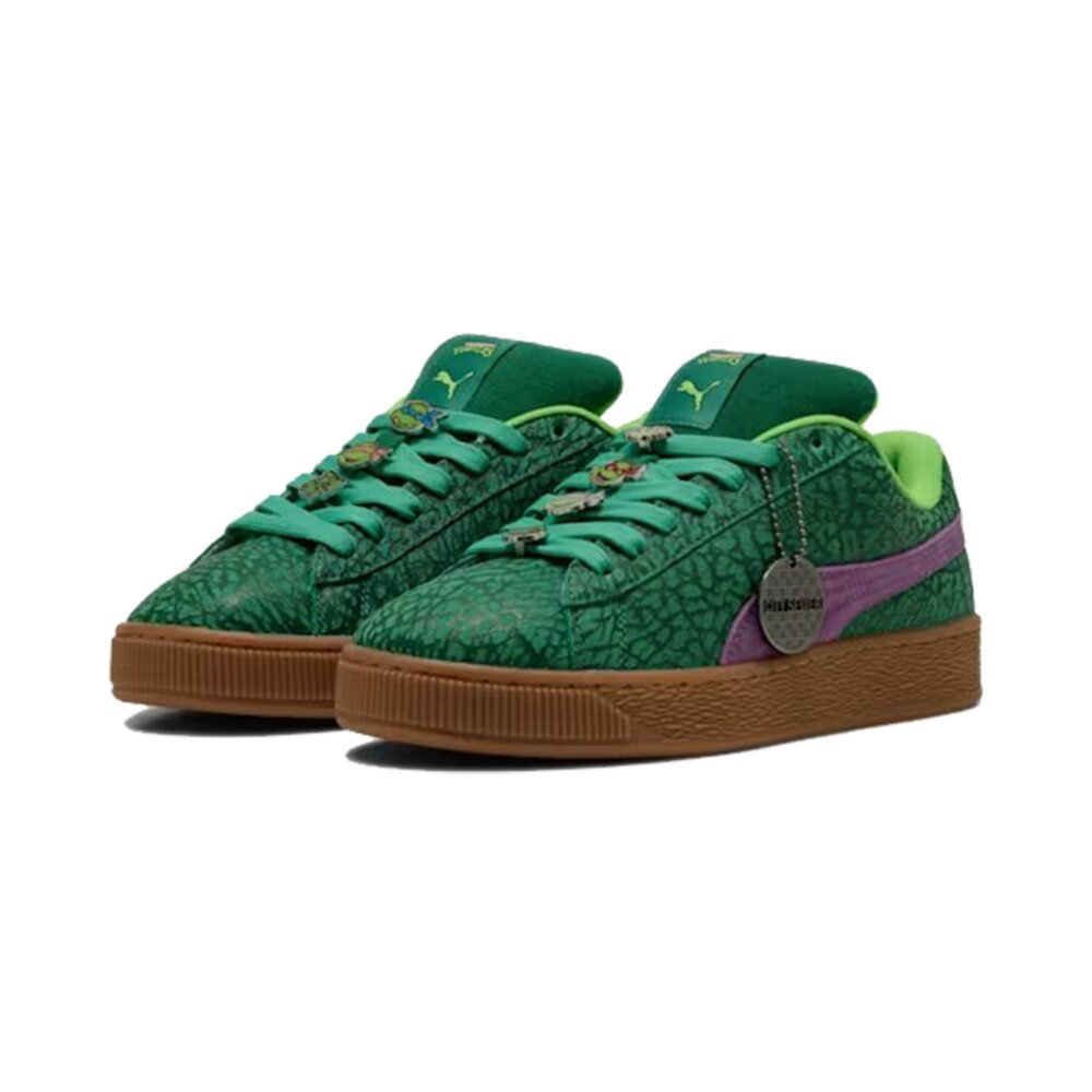 401304-01-TMNT X Puma Suede XL 忍者龜 綠紫
