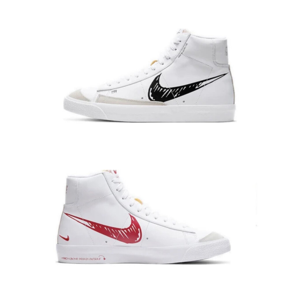 4119358760-Nike Blazer VNTG'77 塗鴉復古 CW7580-101