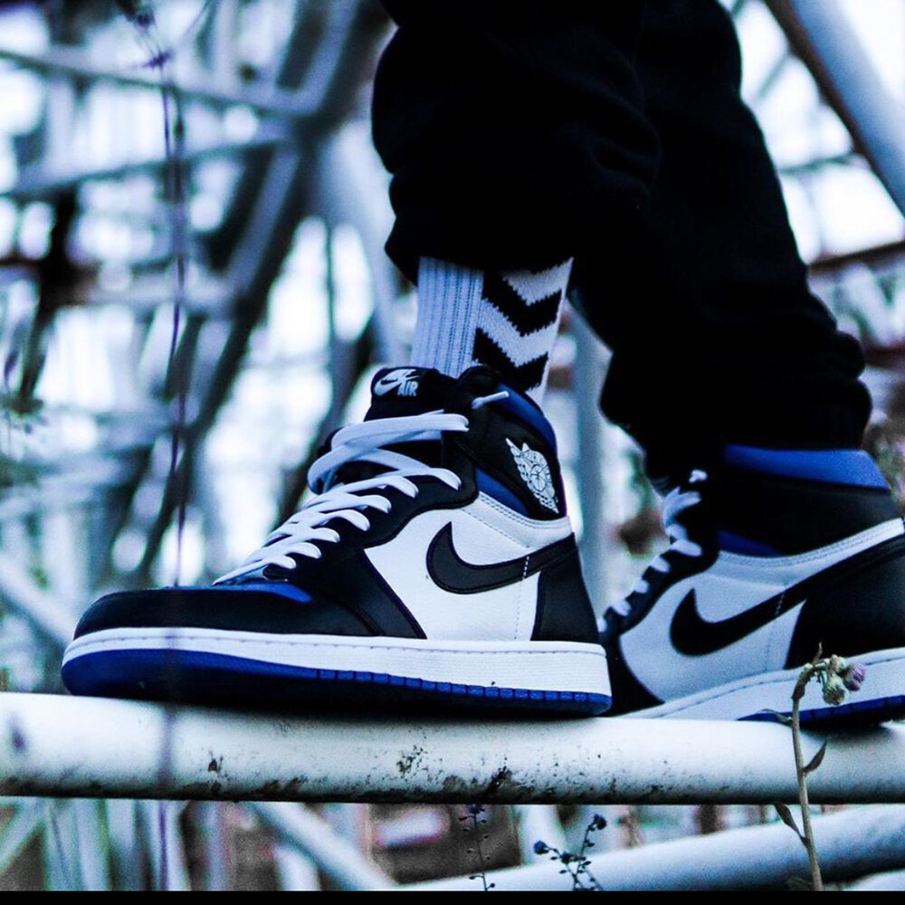 AJ1 OG Game Royal 小閃電 黑藍575441-041/555088-041-圖片-7