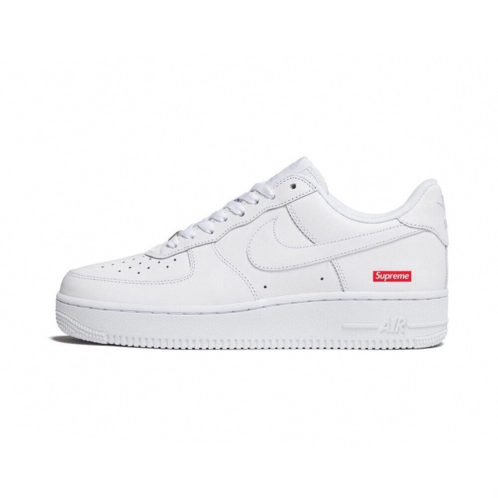 5225887695-Nike Air Force X Supreme White 白 聯名 CU9225-100