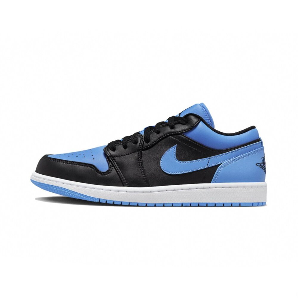 Air Jordan 1 Low Black 大學藍黑 553558-041-圖片-1
