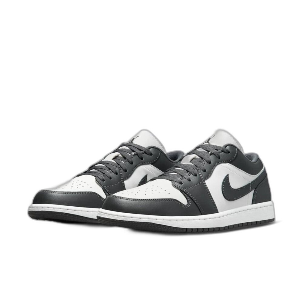 553558-044-Nike Air Jordan 1 Low Grey White 灰白 553558-044