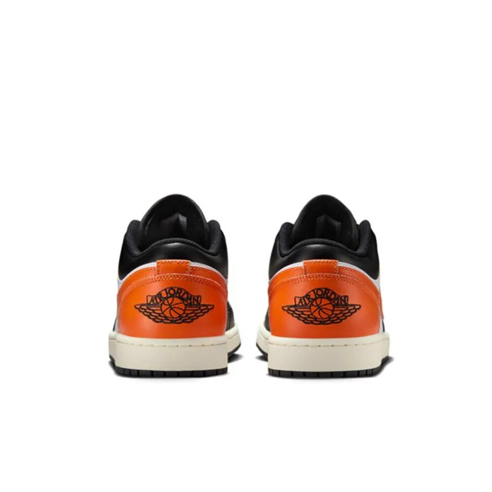 Nike Air Jordan 1 Low Starfish 黑橘 553558-081-圖片-4