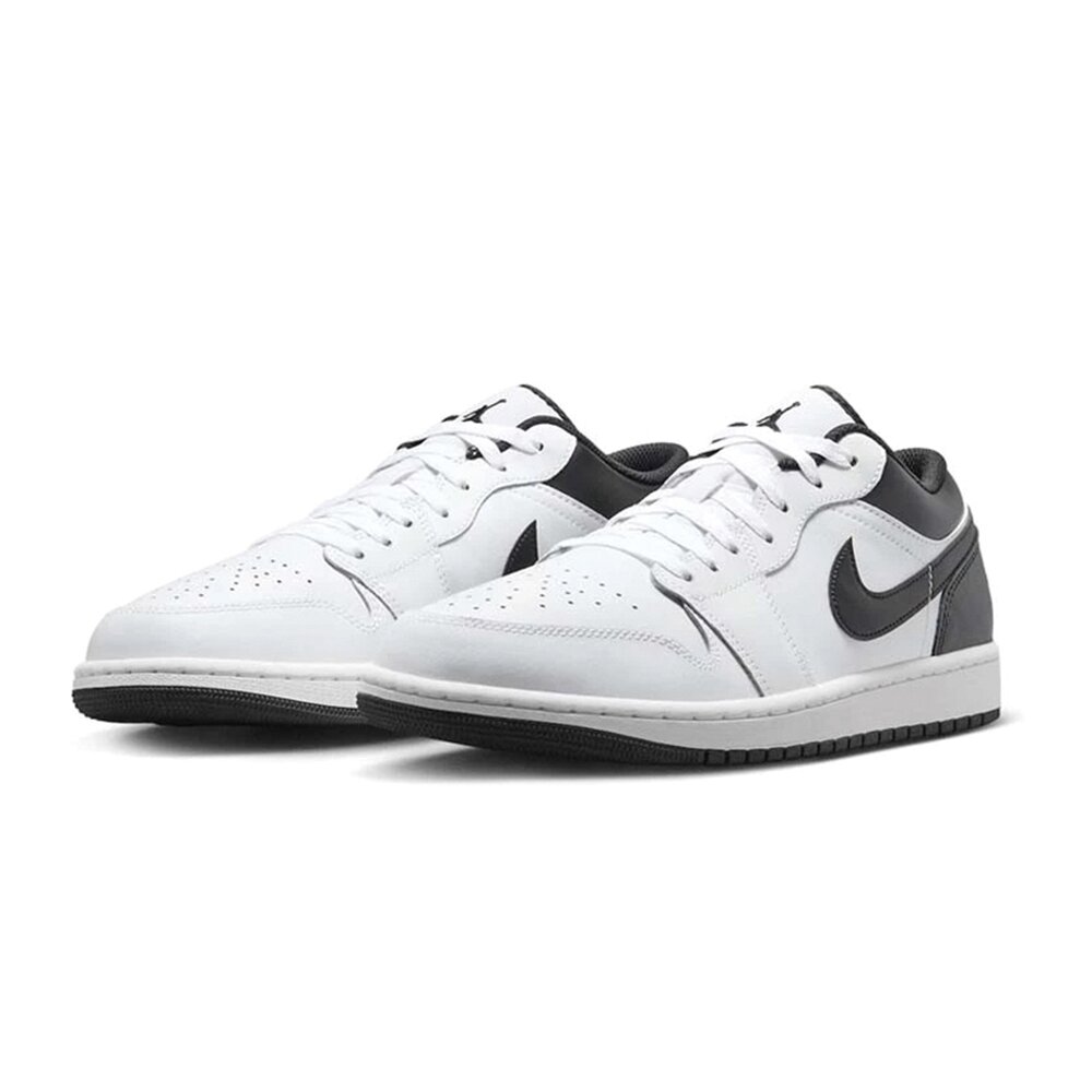 553558-132-Air Jordan 1 Low White Black 白黑 休閒鞋 553558-132
