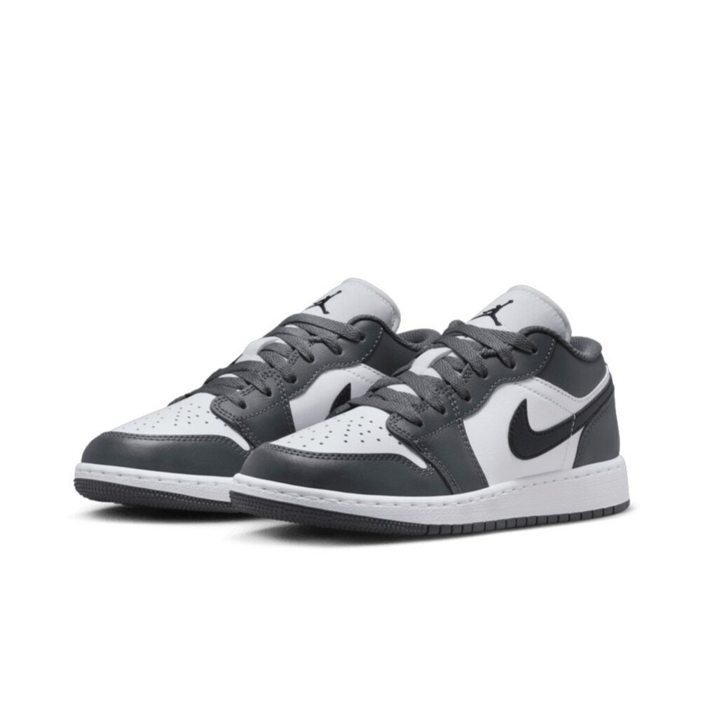 553560-152-Nike Air Jordan 1 Low Iron Grey GS 黑灰 低筒 經典 休閒鞋 運動鞋 大童鞋 5535