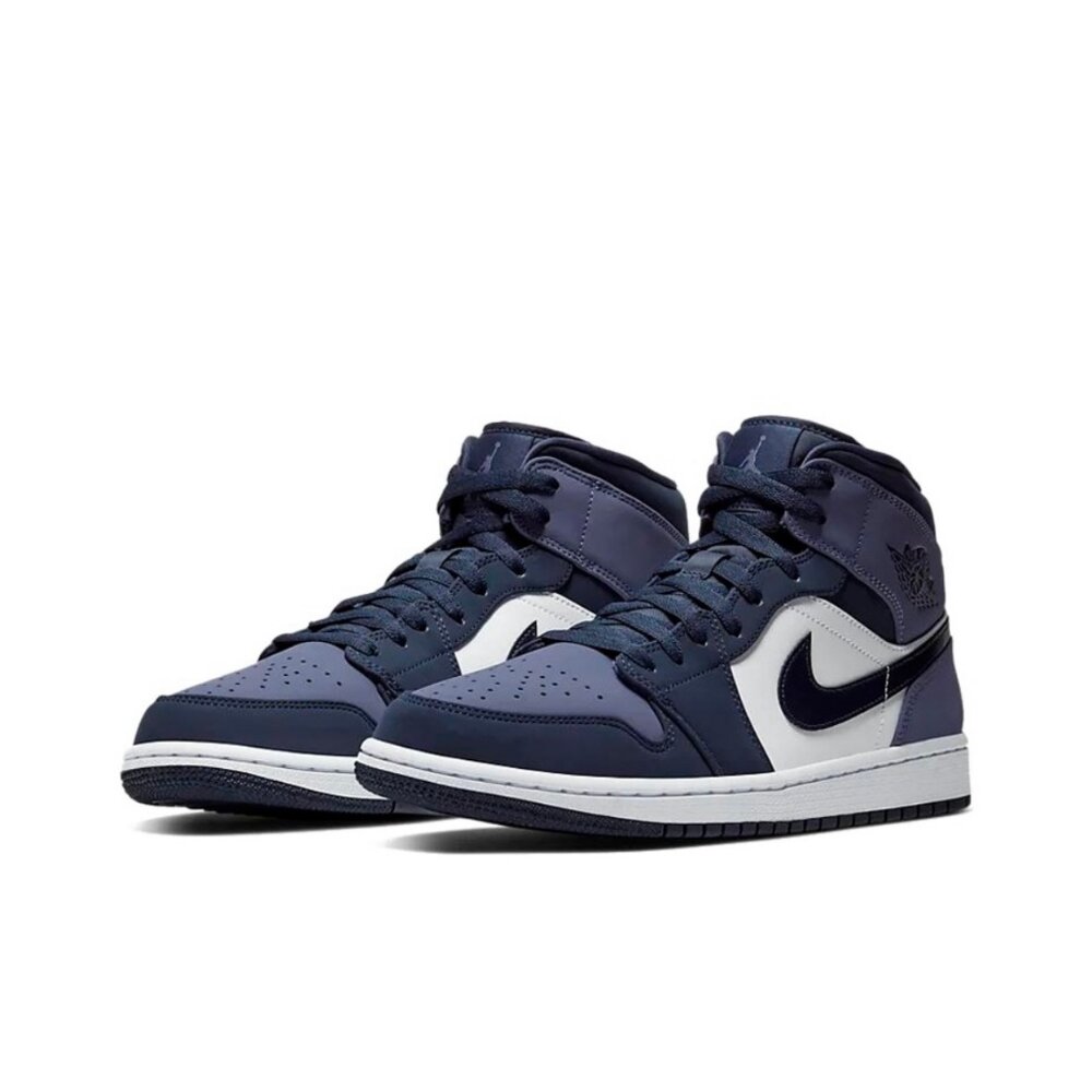 554724-445-Air Jordan 1 Mid Sanded Purple 黑藍紫腳趾 554724-445