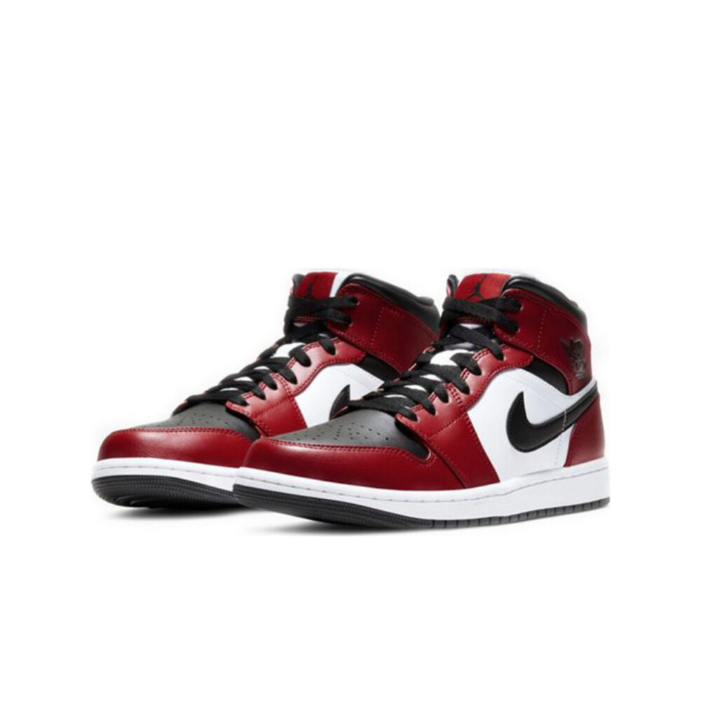 6430732437-Nike Air Jordan 1 MID Chicago 芝加哥 554724-069