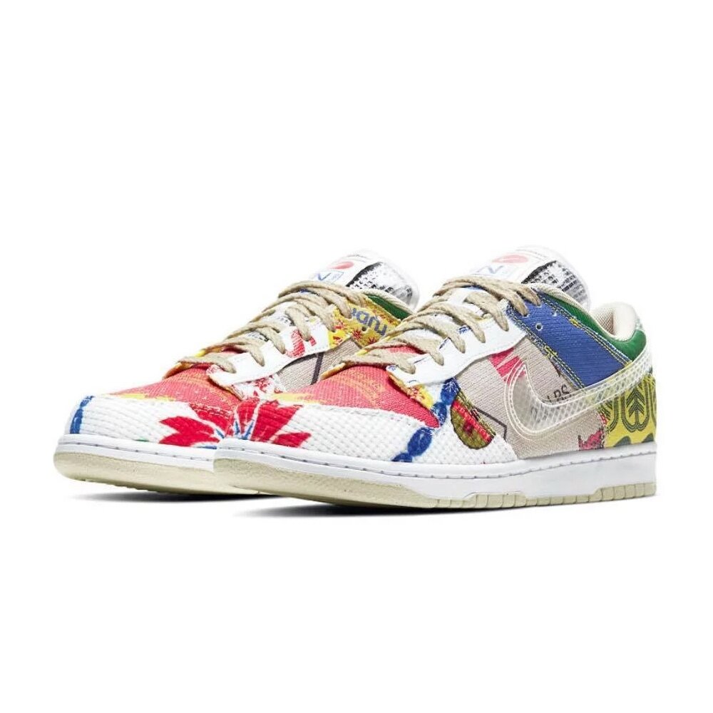 8124861211-Nike Dunk Low City Market 超級市場 白彩色 DA6125-900