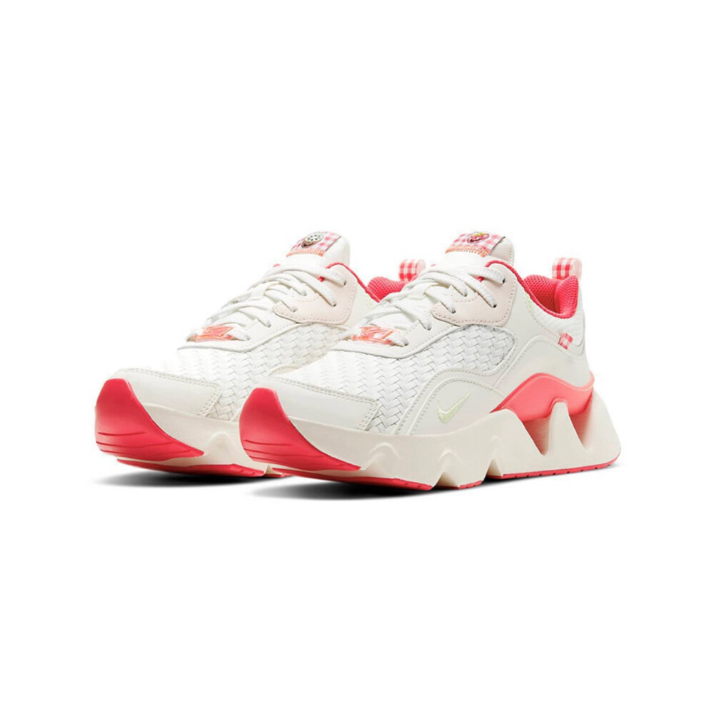 8131863127-W Nike Ryz 365 白桃紅 女鞋 休閒鞋 編織格紋 DJ5057-111