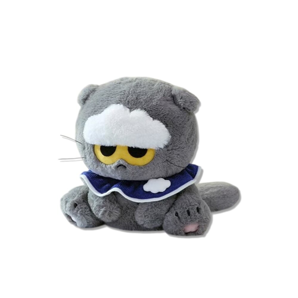 88003122340014-G - Dragon 灰色小貓 中隻 ZO&FRIENDS _ 毛絨玩偶