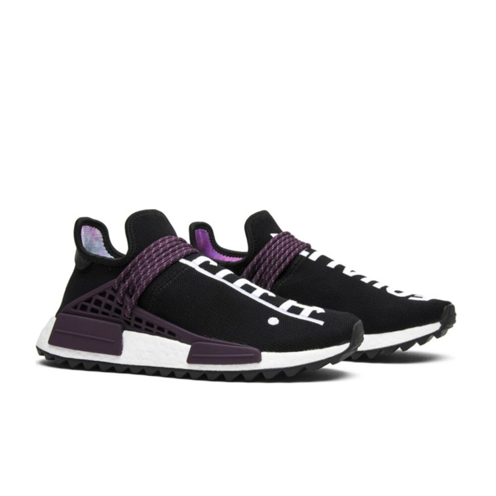 AC7033-Adidas Human Race NMD Pharrell Core Black 深紫黑 AC7033