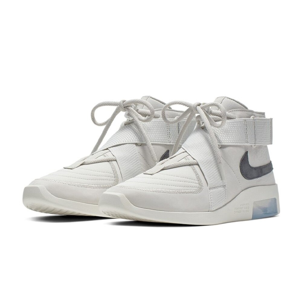 AT8087-001-Nike Air Fear of God Raid Light Bone 灰白 聯名款 繃帶 休閒鞋 運動鞋 男鞋 AT