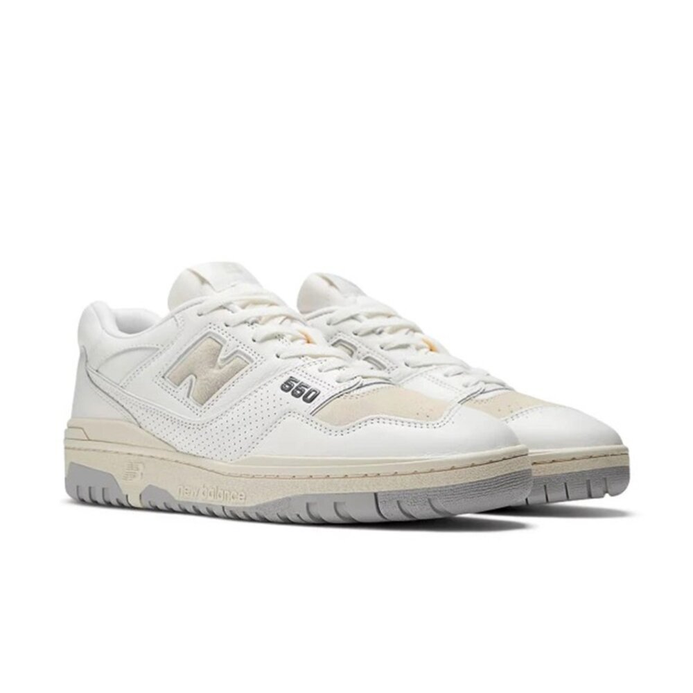 BB550PWG-New Balance 550 White 白灰色 復古 皮革 休閒鞋 男鞋 BB550PWG