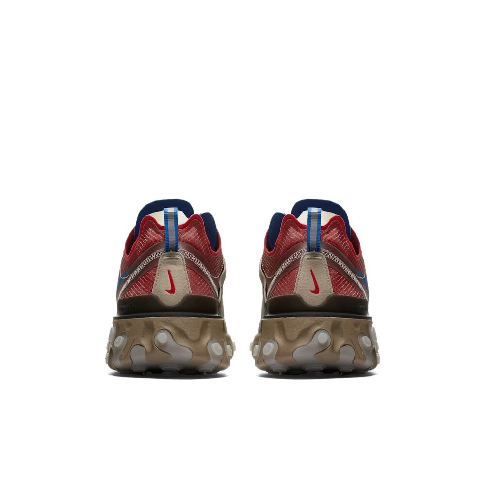 Undercover x Nike React Element 87 淺米紅 聯名 半透明 休閒鞋 運動鞋 男鞋 BQ2-圖片-4