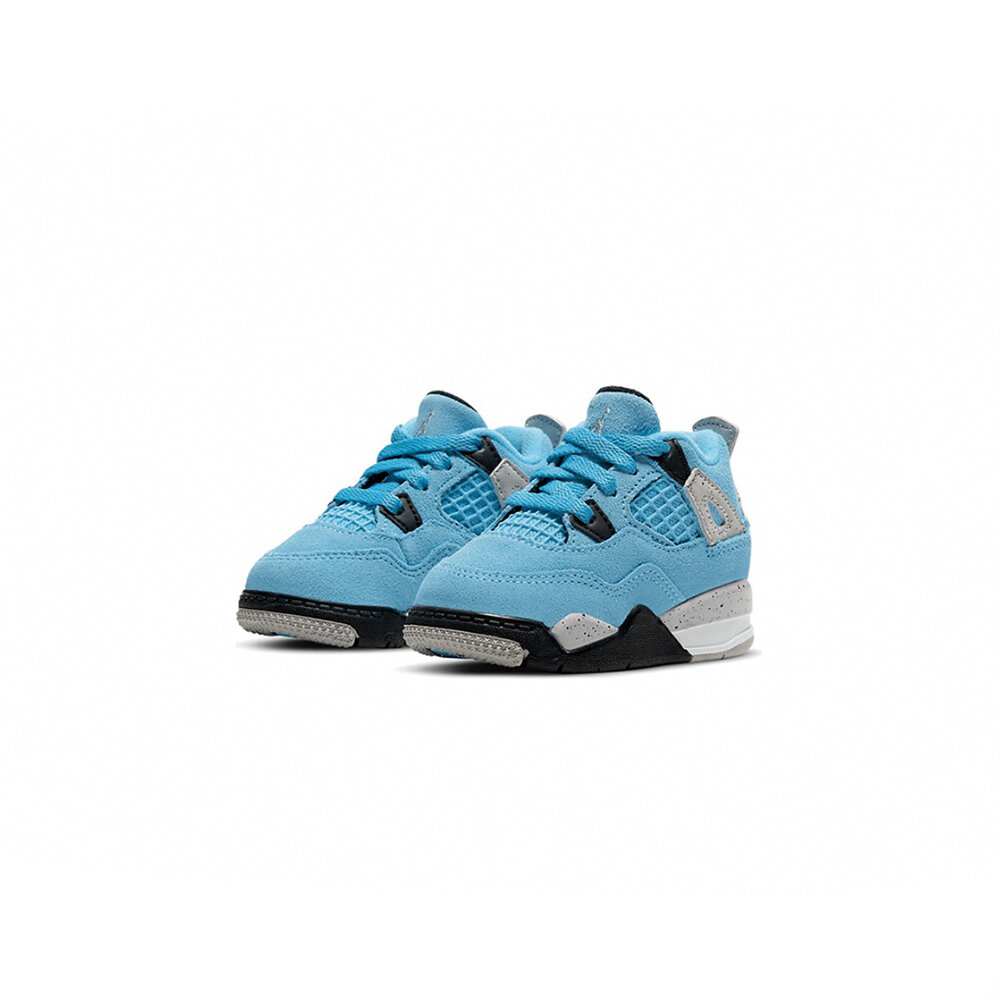 BQ7670-400-Air Jordan 4 Retro 大學藍 小童鞋 BQ7670-400