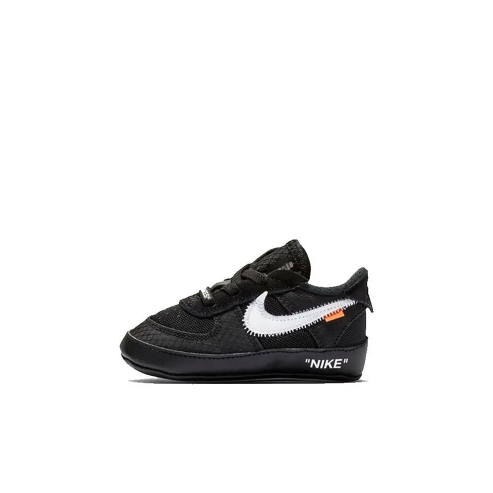BV0854-001-Off-White x Nike Air Force 1 Low Cb Black TD 黑色 空軍一號 聯名 學步鞋