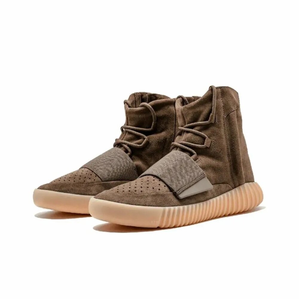 BY2456-Adidas Yeezy Boost 750 Chocolate 巧克力棕 夜光 休閒鞋 男鞋 BY2456
