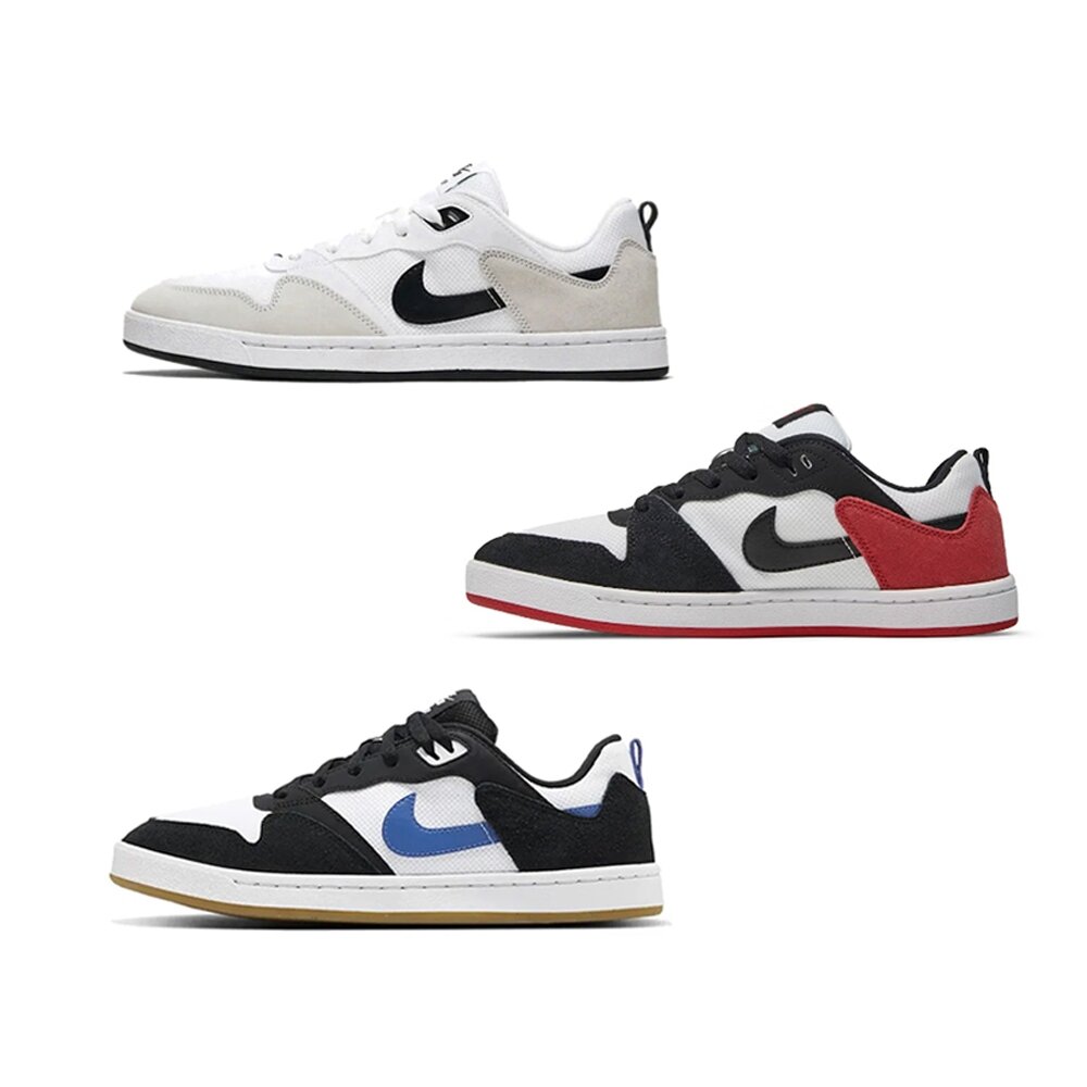 CJ0882-100- - Nike SB Alleyoop 滑板鞋 白黑紅/灰/藍 CJ0882-102/100/104