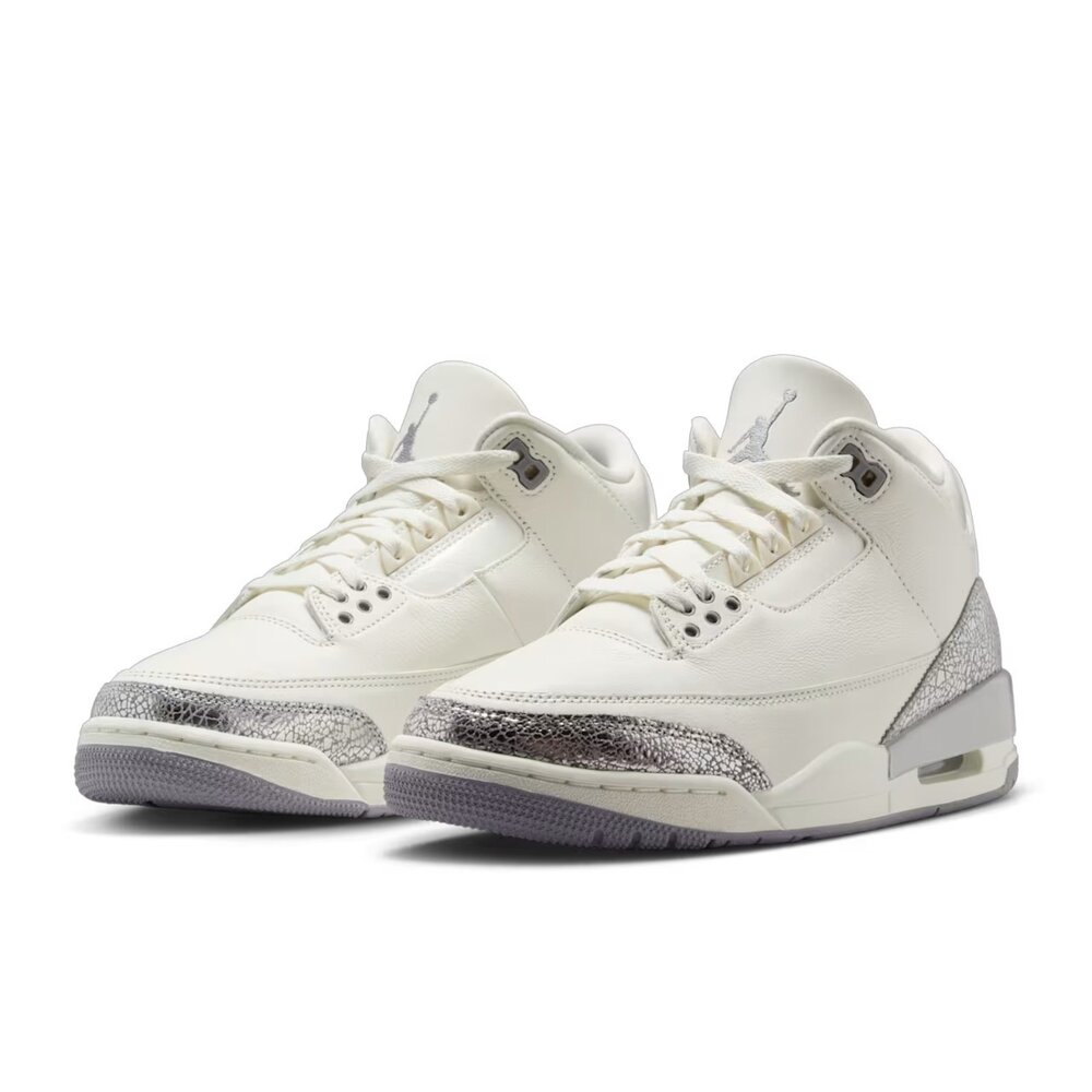 CK9246-100-W Nike Air Jordan 3 Retro Sail Cement Grey 米白銀灰 女鞋 CK9246-10