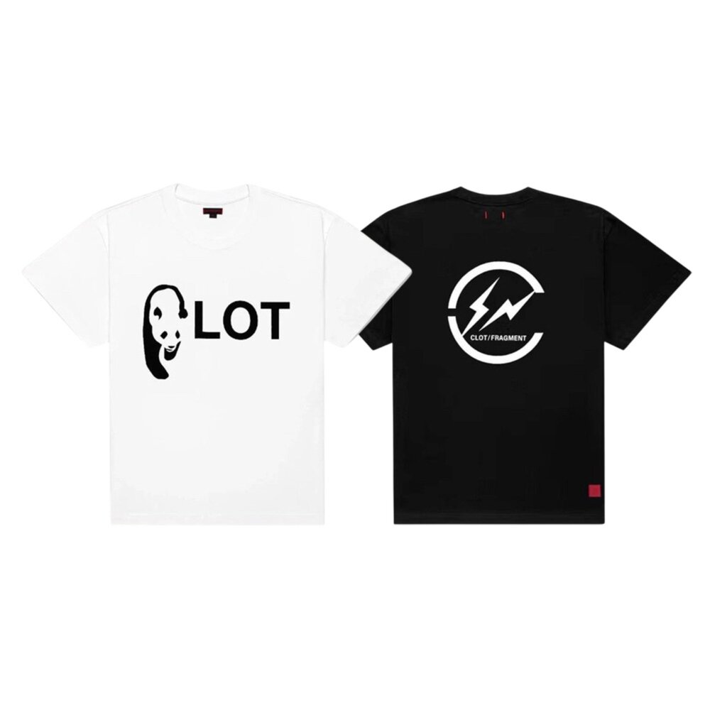 CLOT-Fragment-CLOT x Fragment Panda 短袖 白 / 黑