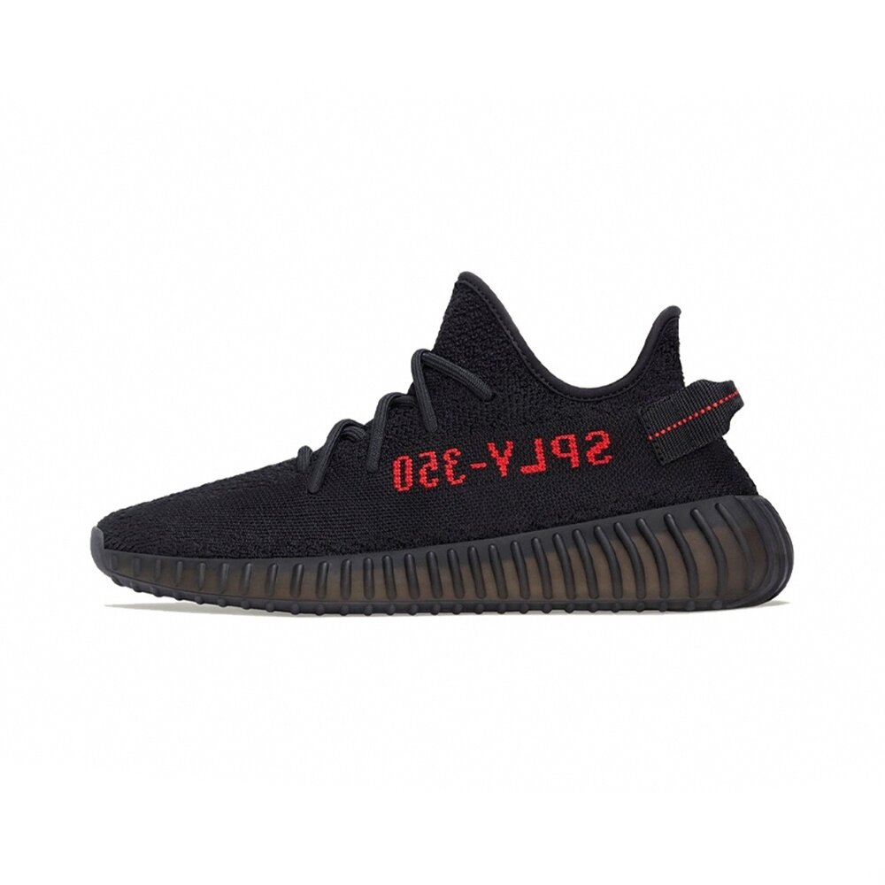 CP9652-Adidas Yeezy Boost 350 Bred 黑底紅字 CP9652