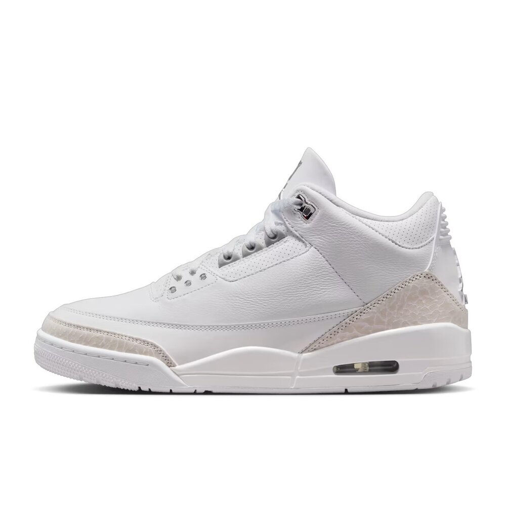 Nike Air Jordan 3 Retro Pure Money 2025 白爆裂紋 CT8532-111-圖片-1