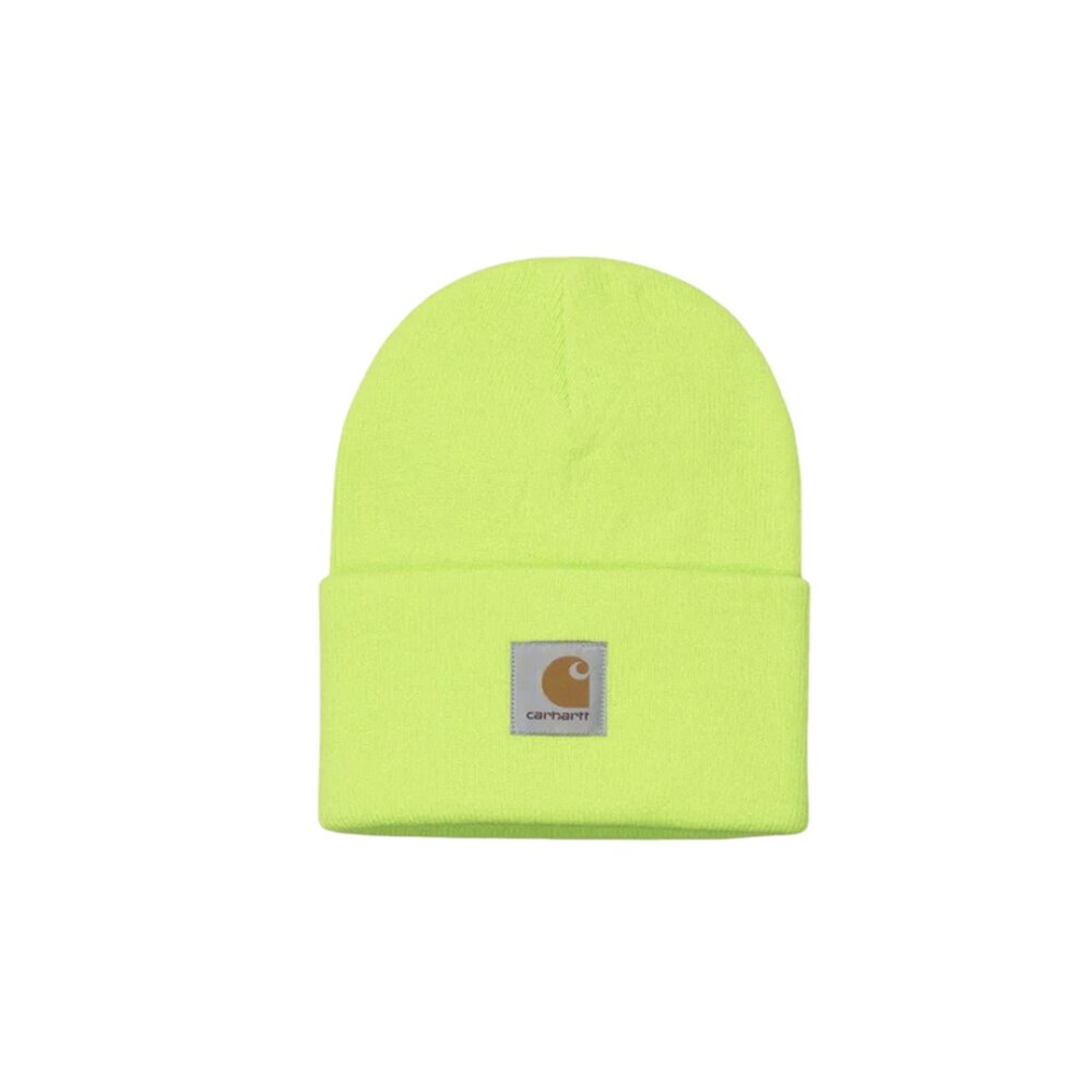 Carhartt-Wip-A18-BL-Carhartt WIP Watch Hat Brite Lime 檸檬綠 毛帽