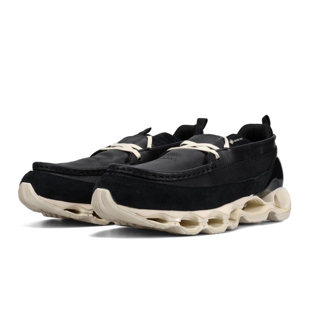 D1GD240602-Mizuno Wave Prophecy Moc Gore-Tex 黑色白底 防水皮革 D1GD240602