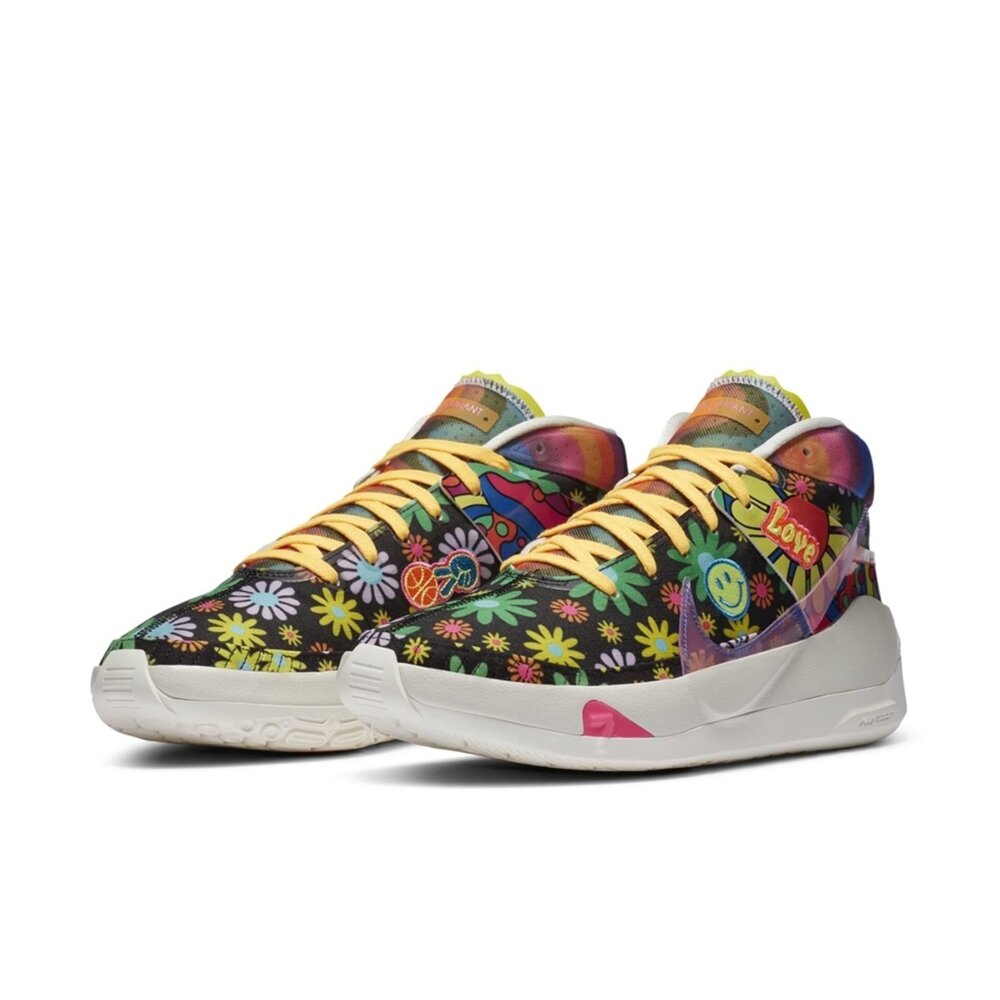 DA1341-100-Nike KD 13 Easy Money Sniper 花卉 籃球鞋 DA1341-100