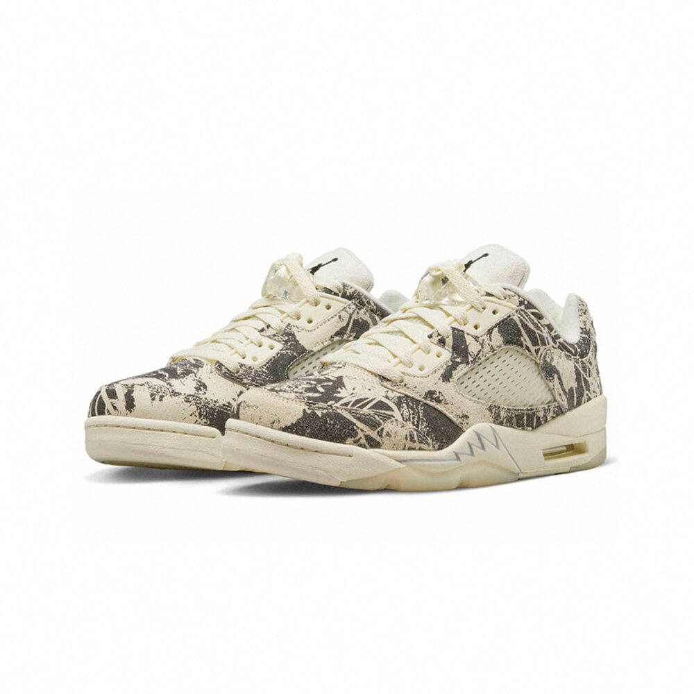 DA8016-100-Air Jordan5 Retro Low Expression椰奶塗鴉DA8016-100