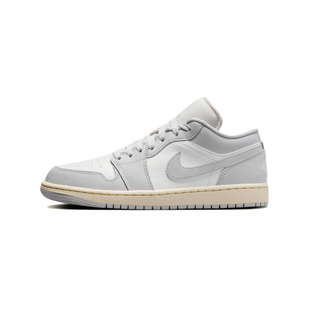 W Air Jordan 1 Low 椰奶淺灰 休閒鞋 女鞋 DC0774-103-圖片-1