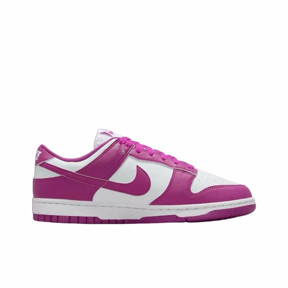 W Nike Dunk Low Next Nature Hot Fuchsia 紫紅色 桃紅 火龍果粉 低筒 休閒鞋 女-圖片-2