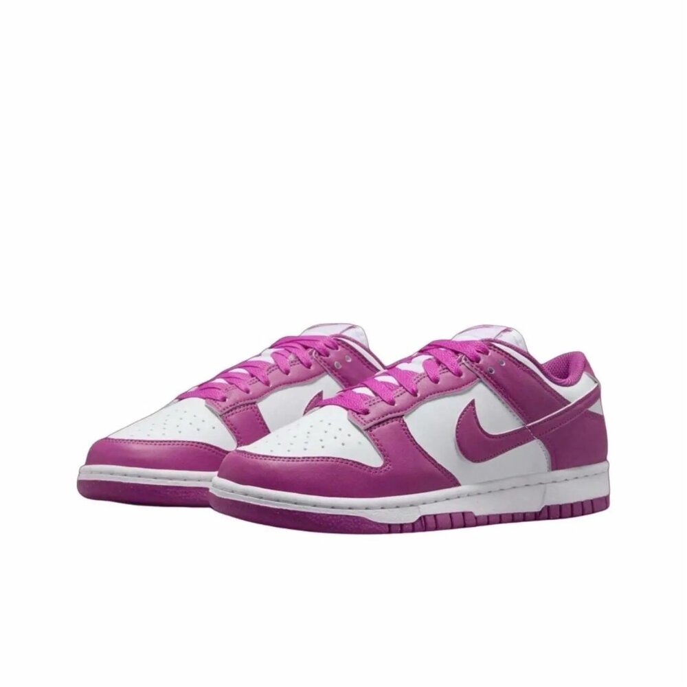 W Nike Dunk Low Next Nature Hot Fuchsia 紫紅色 桃紅 火龍果粉 低筒 休閒鞋 女 封面照片