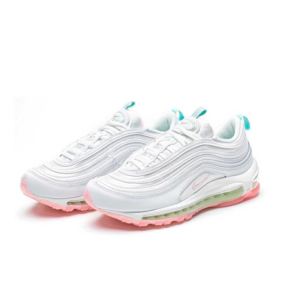DJ1498-100-W Nike Air Max 97 White Barely Green 白粉 緩震 氣墊 休閒鞋 女鞋 DJ1498-