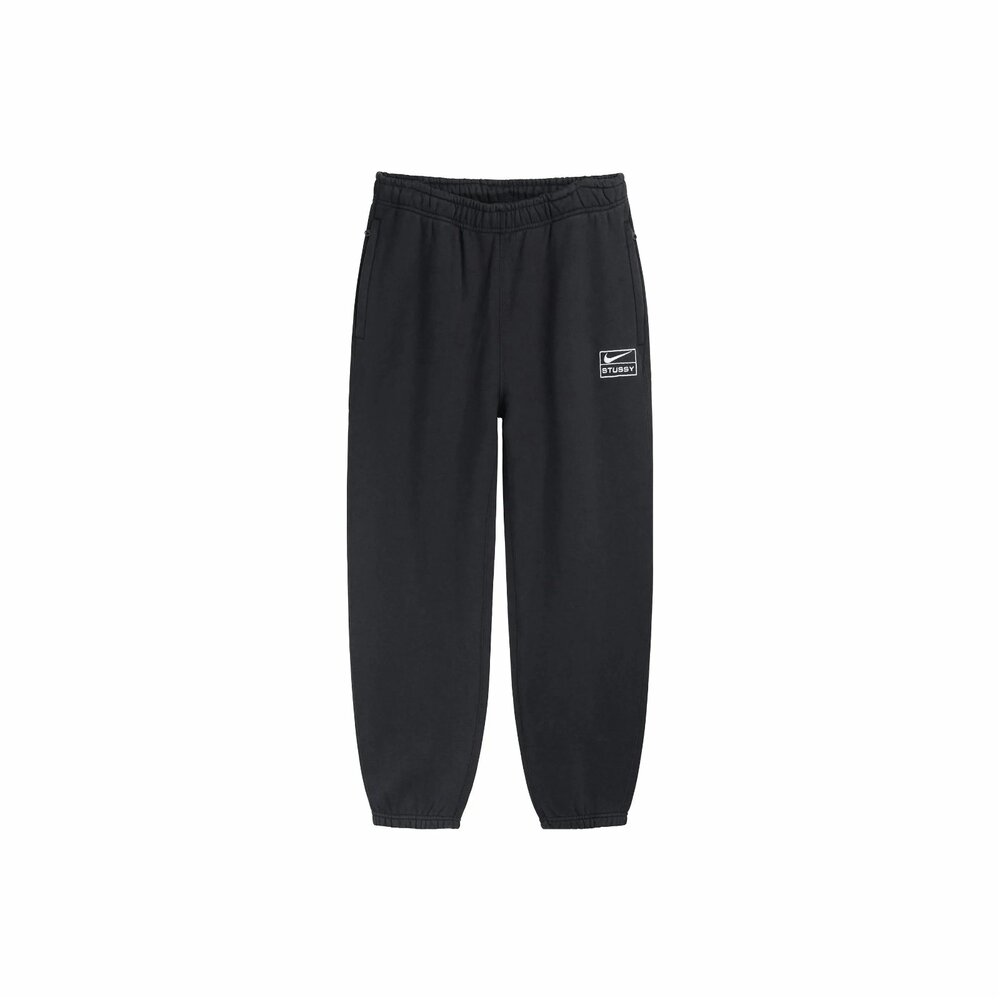 DN4031-010-Nike x Stussy Washed Sweatpants Black 黑色 長褲 亞版 聯名 DN4031-010