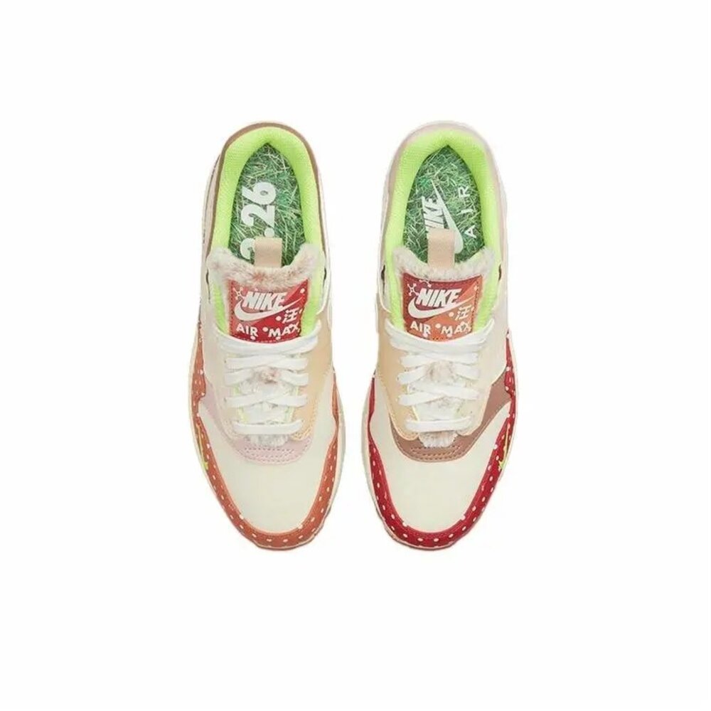 W Nike Air Max 1 PRM Coconut Milk-Acid Orange-Sail 可可橘 骨頭 點點-圖片-3