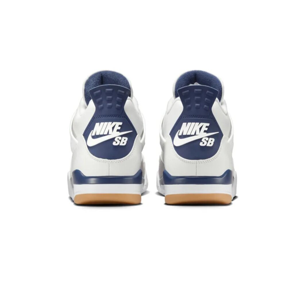 Nike Jordan 4 Retro SB Navy 海軍藍 聯名款 滑板鞋 休閒鞋 男鞋 DR5415-100-圖片-4