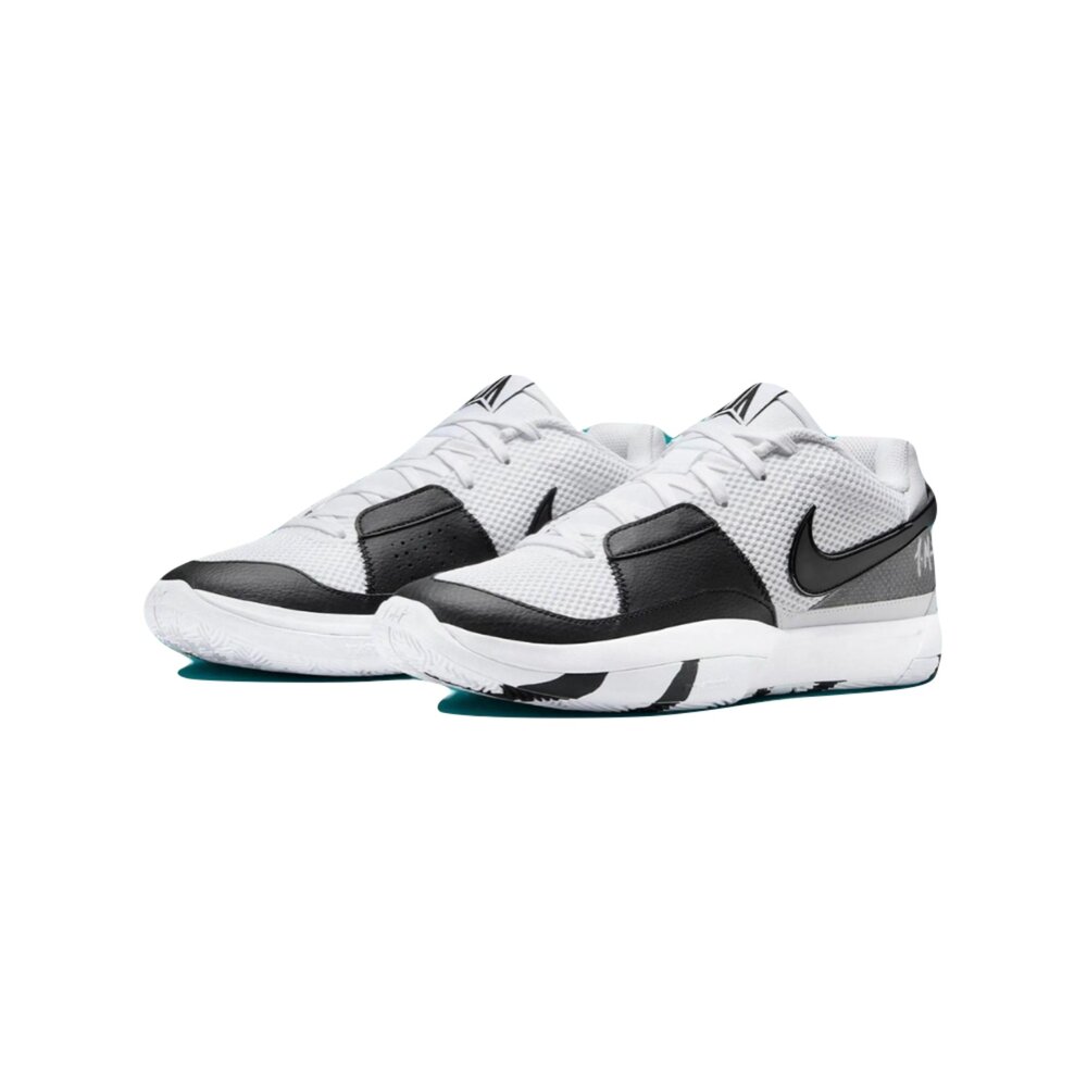 DR8786-101-Nike Ja 1 籃球鞋 白黑陰陽