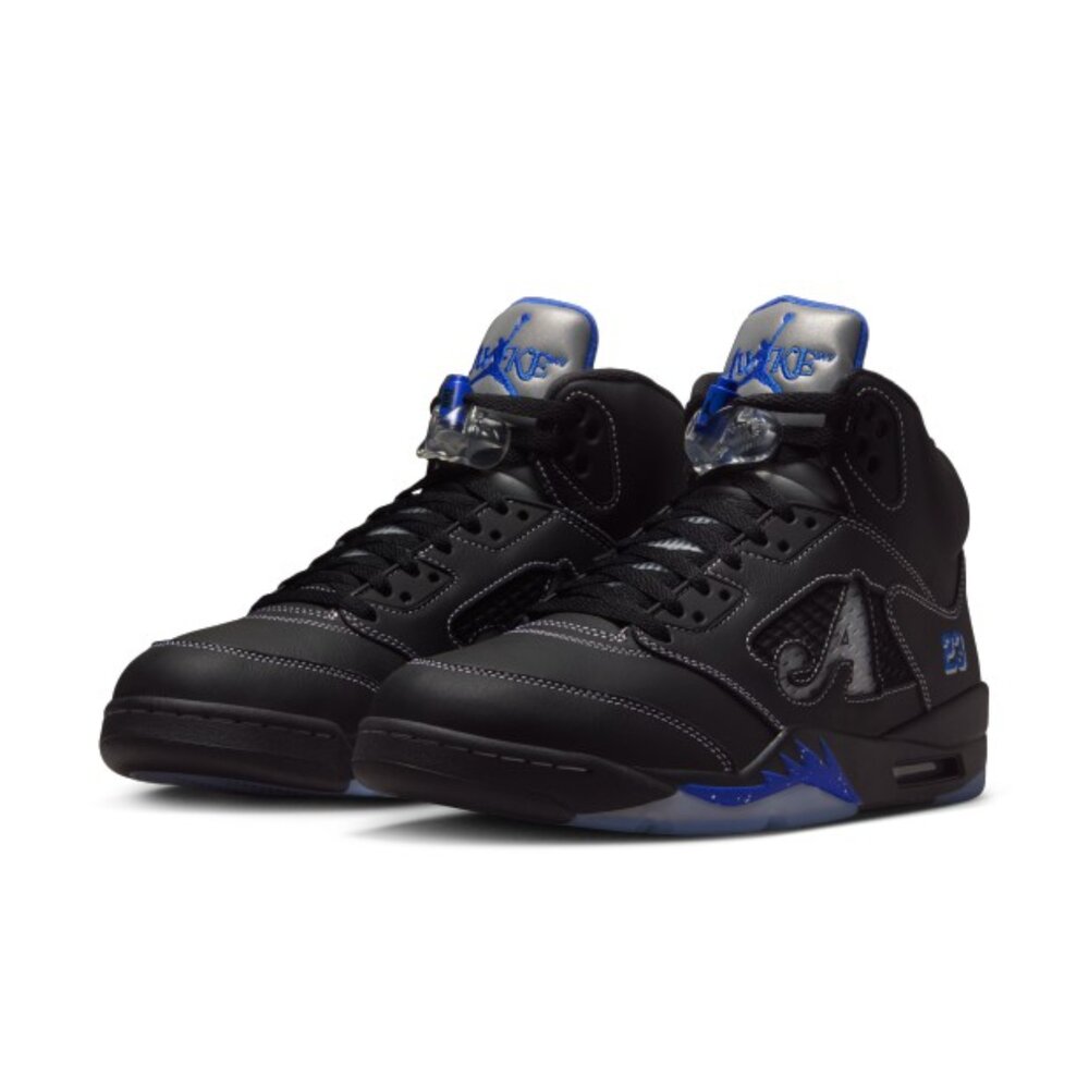 DV4982-004-Awake NY x Nike Air Jordan 5 Retro Racer Blue 黑藍色 DV4982-004