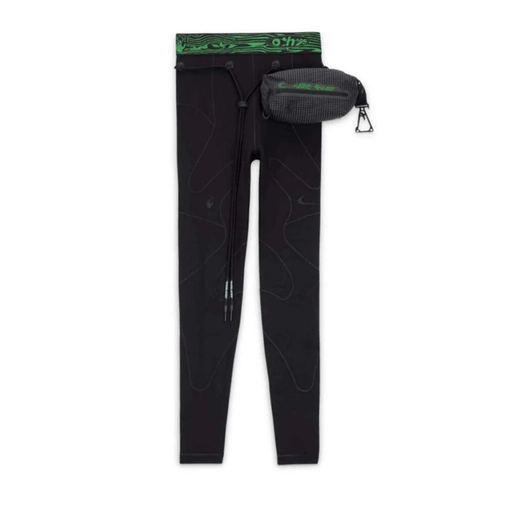 DV5553-010-Nike x Off-White 女款 緊身褲 黑色