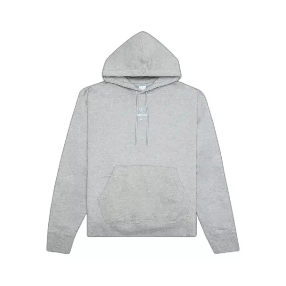 DX2838-063-Nocta x Nike Fleece Hoodie 帽T 灰底藍字 DX2838-063