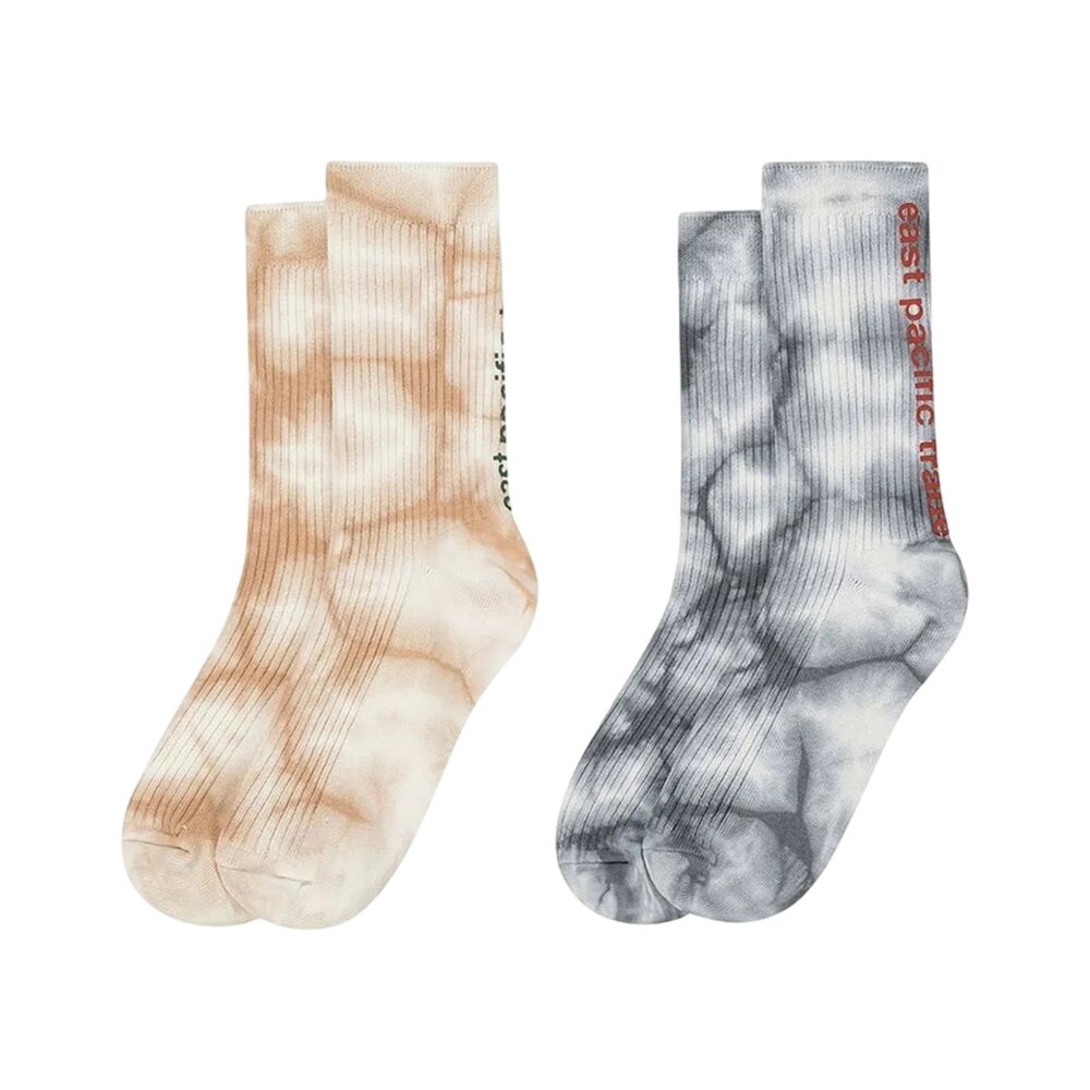 Ept Logo Socks 襪子 米紅、紫、肉粉、海軍藍、紅棕、黑白字、渲染灰、橘、白綠、黑紫-圖片-4