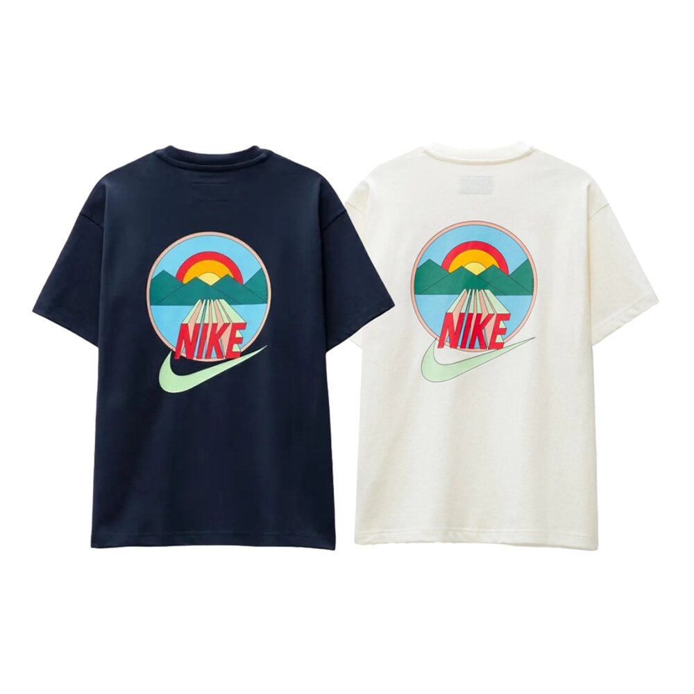 FB2759-Nike Logo 胸前刺繡 短袖 靛藍 白 FB2759-133/451