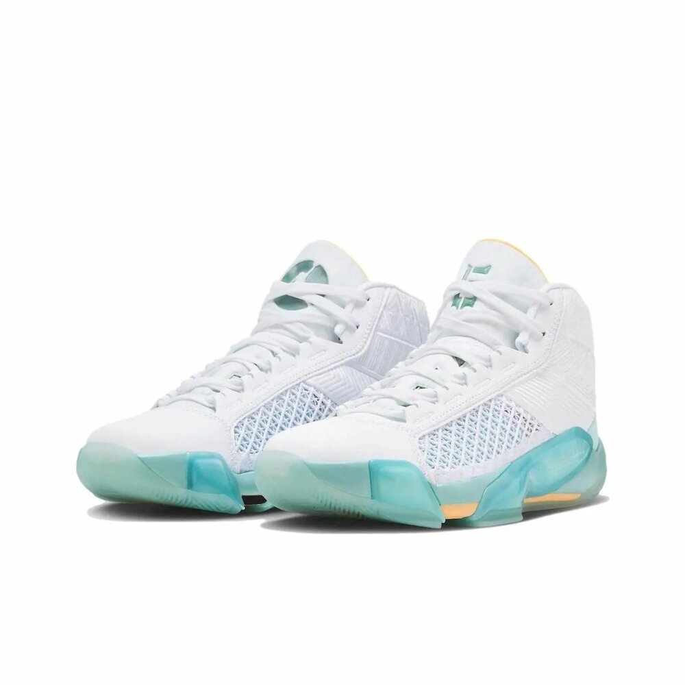 FD0585-100-Nike Air Jordan 38 Guo Ailun 籃球鞋 白藍 籃球 實戰 氣墊 喬丹 FD0585-100