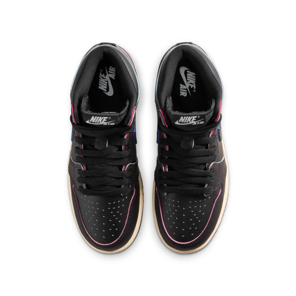 Nike Air Jordan 1 Retro High OG Self Expression 刮刮樂 全黑 GS FD-圖片-3