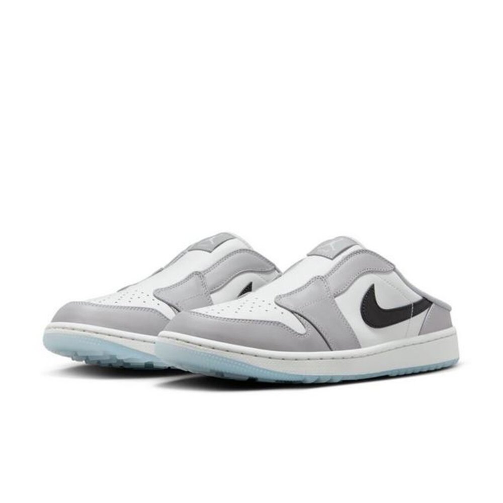 FJ1214-004-Nike Air Jordan 1 Mule Golf Wolf Grey 灰白 冰底 懶人鞋 FJ1214-004