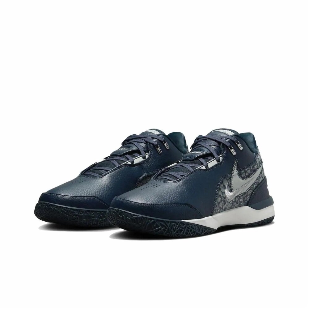 FJ1567-400-Nike LeBron NXXT Gen AMPD EP 籃球鞋 藍銀 詹皇 軍校藍 包覆 緩震 FJ1567-400