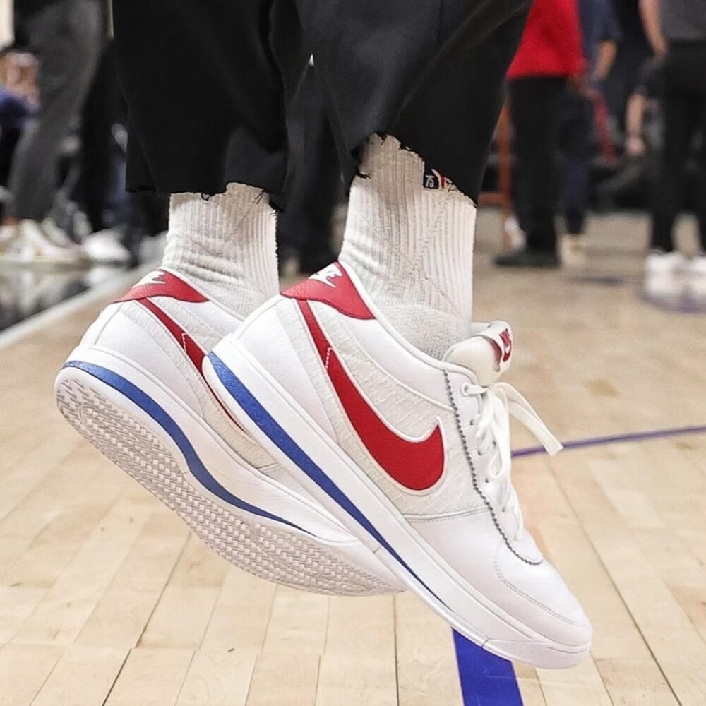 Nike Book 1 Forrest Gump 籃球鞋 白藍紅 FJ4250-105-圖片-6